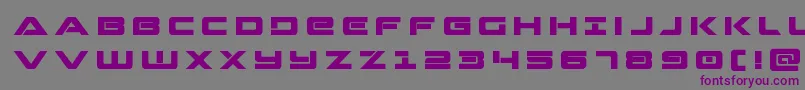 Strikelordtitle Font – Purple Fonts on Gray Background