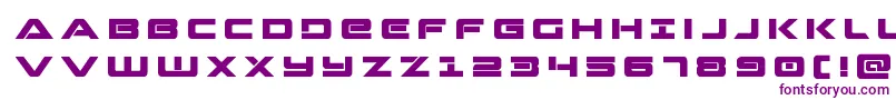 Strikelordtitle-fontti – violetit fontit