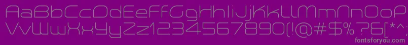 En savoir plus sur la police PlanetiumXLightDemo Police PlanetiumXLightDemo – polices grises sur fond violet