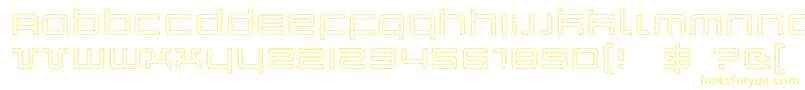 QuarkOutline Font – Yellow Fonts