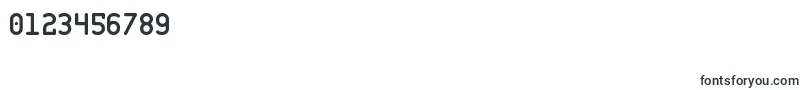 CqMono Font – Fonts for Numbers and Digits