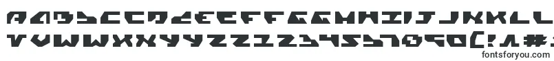 Шрифт GyrfalconExpanded – контурные шрифты