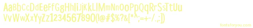 DispropBold Font – Yellow Fonts