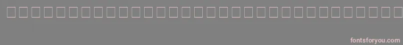 フォントThamarNorm. – 灰色の背景にピンクのフォント