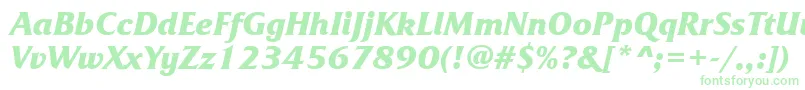 FrizquadratabttBolditalic Font – Green Fonts