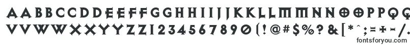 Шрифт DiabloHeavy – толстые шрифты