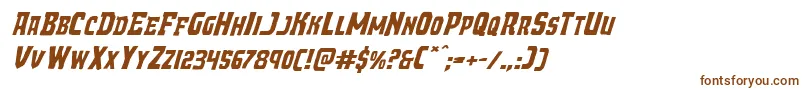 Demonpriestexpandital Font – Brown Fonts
