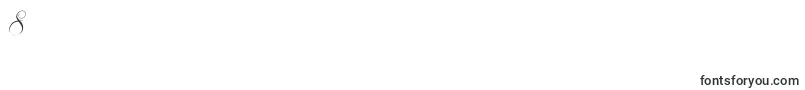 QueenOfTheMoon-Schriftart – Schriften für die Ziffer 8