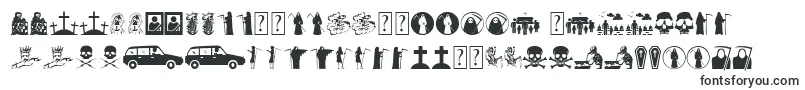 Шрифт Thedeath – азербайджанские шрифты