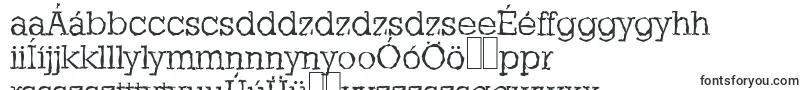 Шрифт StaffordrandomLightRegular – венгерские шрифты