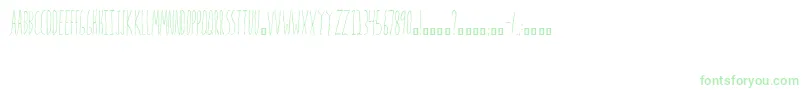 Mrs.Strange Font – Green Fonts