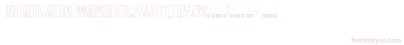 Mrs.Strange Font – Pink Fonts