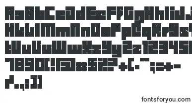 Bdbid font – Fonts By Shape