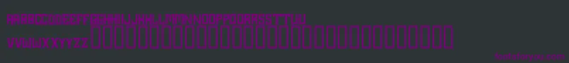 Choppercity Font – Purple Fonts on Black Background