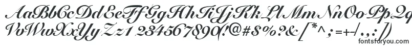 Czcionka Tangoscriptblackssk – czcionki do logo