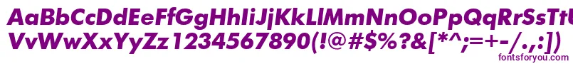 FuturisgttBolditalic-fontti – violetit fontit