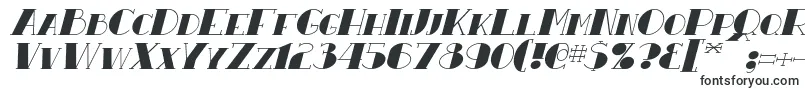 Czcionka ResavyItalic – czcionki OTF