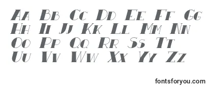 Обзор шрифта ResavyItalic