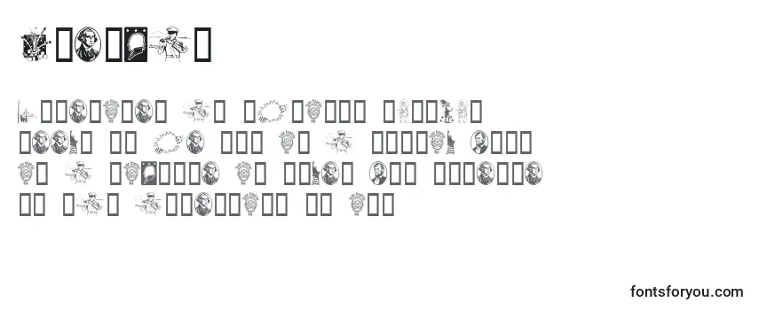 Обзор шрифта Amercan