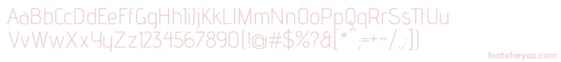 AdventproLight Font – Pink Fonts