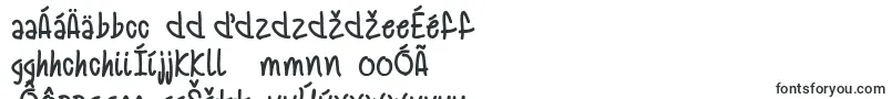 Шрифт MfSummertime – словацкие шрифты