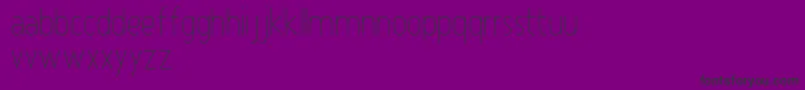 Шрифт Atype1Light – чёрные шрифты на фиолетовом фоне