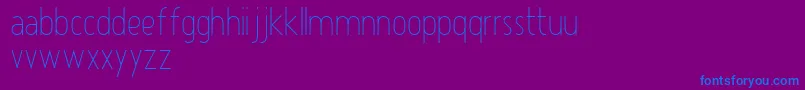 More about Atype1Light Font Atype1Light Font – Blue Fonts on Purple Background
