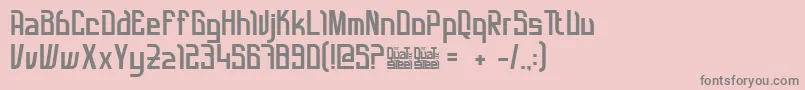 QuatsteelUpdate2015-Schriftart – Graue Schriften auf rosa Hintergrund