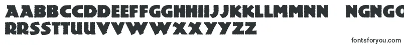 Czcionka Mesozoic – filipińskie czcionki