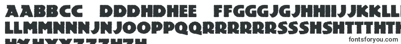Mesozoic-Schriftart – nyanja Schriften
