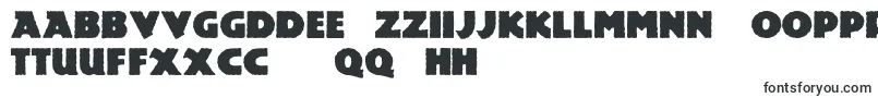 Mesozoic-Schriftart – usbekische Schriften