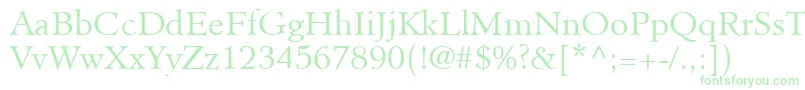 MinisterLtLight Font – Green Fonts