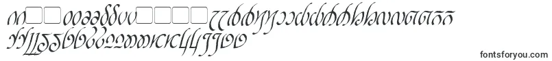 RellanicItalic-fontti – makedonian fontit