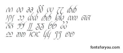 RellanicItalic Font