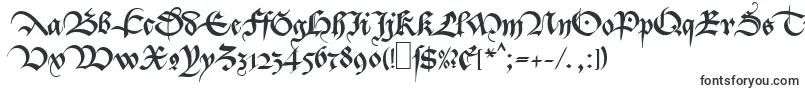 Шрифт MaBastarda1 – средневековые шрифты