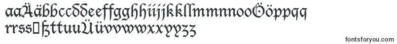 Шрифт LucidaBlackletter – немецкие шрифты