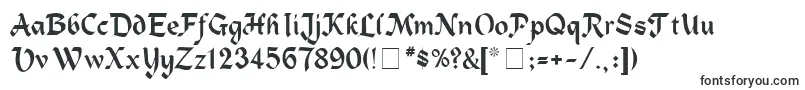 Шрифт AlpineMedium – винтажные шрифты