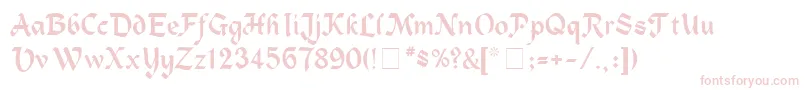 AlpineMedium Font – Pink Fonts