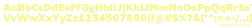 AminoAltBlack Font – Yellow Fonts