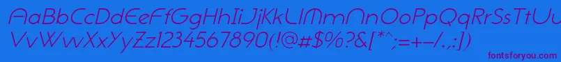 More about NeogothisadfstdLightoblique Font NeogothisadfstdLightoblique Font – Purple Fonts on Blue Background