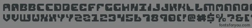 Repv2 Font – Black Fonts on Gray Background