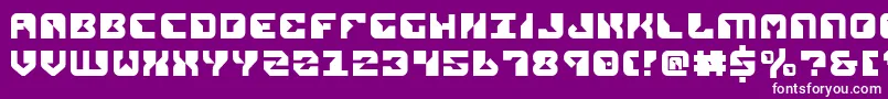 Repv2 Font – White Fonts on Purple Background