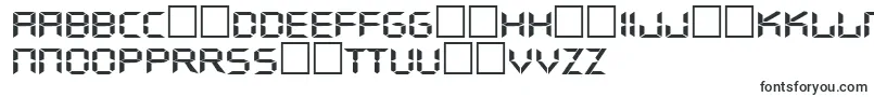 Czcionka DigifacewideRegular – esperanto czcionki