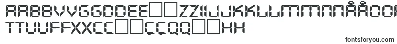 DigifacewideRegular Font – Uzbek Fonts