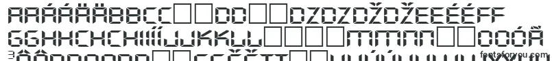 DigifacewideRegular Font – Slovak Fonts