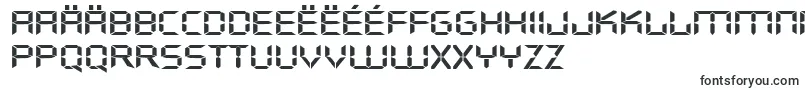 DigifacewideRegular-fontti – makedonian fontit
