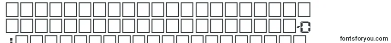 フォントDigifacewideRegular – タタール文字