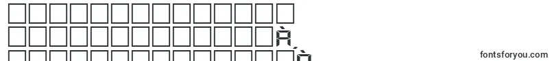 Czcionka DigifacewideRegular – tajskie czcionki
