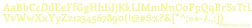 EnriquetaBold Font – Yellow Fonts