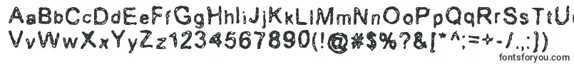 Erozion-Schriftart – Junk-Schriftarten